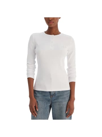 CALVIN KLEIN JEANS Weiß Baumwolle Langarmshirt