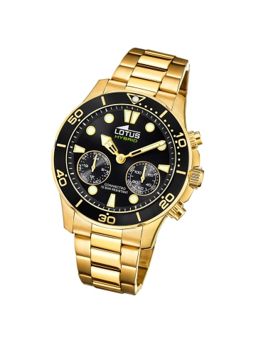 Lotus Chronograph-Armbanduhr Lotus Classic gold groß (ca. 44,5mm)