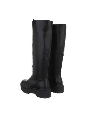 Ital-Design Stiefel in Schwarz