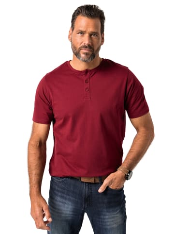 JP1880 Kurzarm T-Shirt in kupfer braun