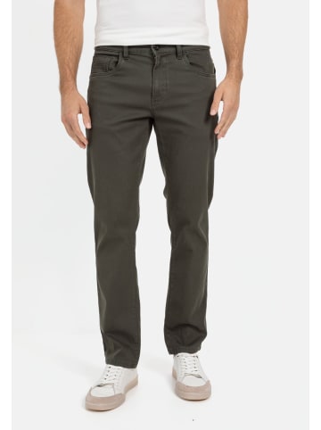 Camel Active Relaxed Fit 5-Pocket Hose in Blattgrün