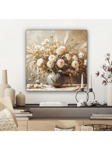 MuchoWow Leinwand bilder Elegante Blumen (BxH)