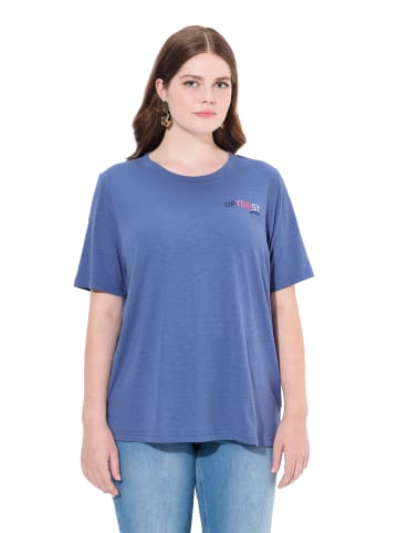 Ulla Popken Shirt in atlantikblau