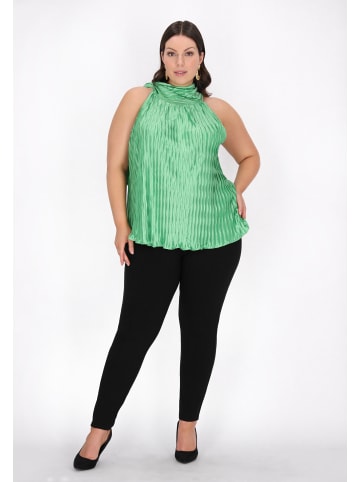 faina Plus Size Top in Green