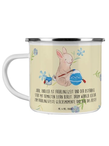 Mr. & Mrs. Panda Teetasse Hase Marienkäfer mit Spruch in Blumig