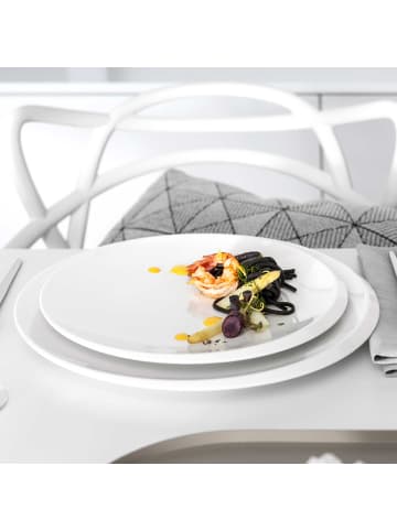 Villeroy & Boch Dinner-Set, 9-teilig, für 2 Personen NewMoon in weiß