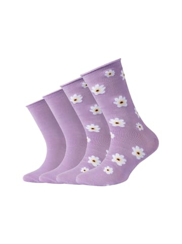 S. Oliver Socken 4er Pack silky touch in lavendula