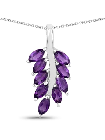 Rafaela Donata Kette mit Anhänger Sterling Silber Amethyst in silber