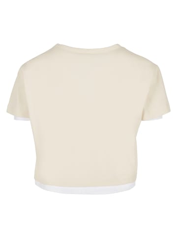 Urban Classics T-Shirt in whitesand/white