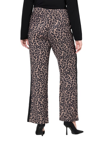 Ulla Popken Hosen in helles nougat