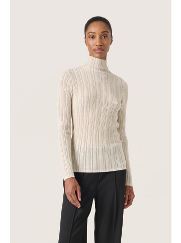 Soaked in Luxury Strickpullover SLLaisa Slim fit in Silver