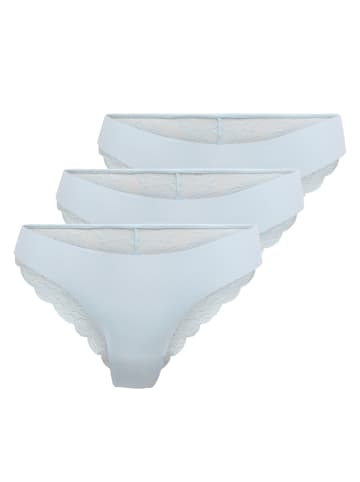 ONLY Slip 3er Pack in Hellblau