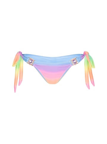 Moda Minx Bikini Hose Club Tropicana seitlich gebunden in Rainbow Paradise