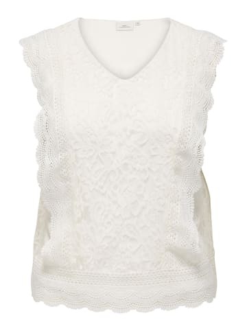 ONLY Carmakoma Top in Cloud Dancer