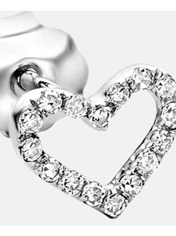 Diamant L'éternel Ohrringe aus 375 Weißgold mit Diamant