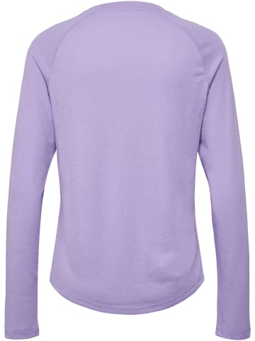 Hummel Hummel T-Shirt Hmlmt Yoga Damen Atmungsaktiv Leichte Design in LAVENDER