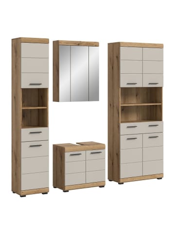 ebuy24 Badmöbelset Scout (4-teilig) Kaschmir 201 x 34 cm