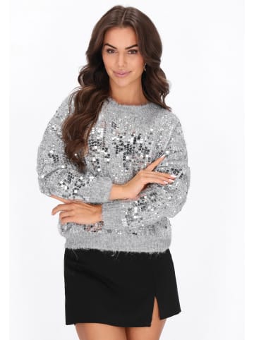 faina Women Sweater in light grey