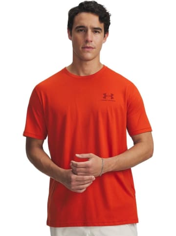 Under Armour Sportshirt "Sportstyle Lc T-Shirt" in Orange