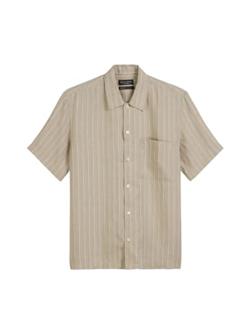 Marc O'Polo Kurzarm-Hemd regular in multi/ pure cashmere