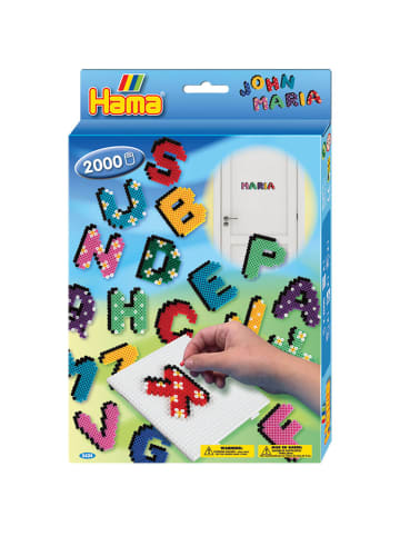 Hama Midi-Bügelperlen Buchstaben in bunt