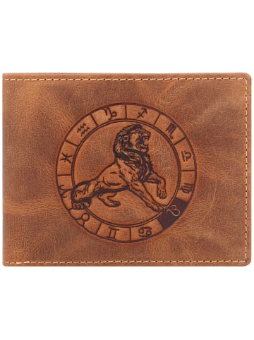 Greenburry Vintage Geldbörse Leder 12 cm in löwe