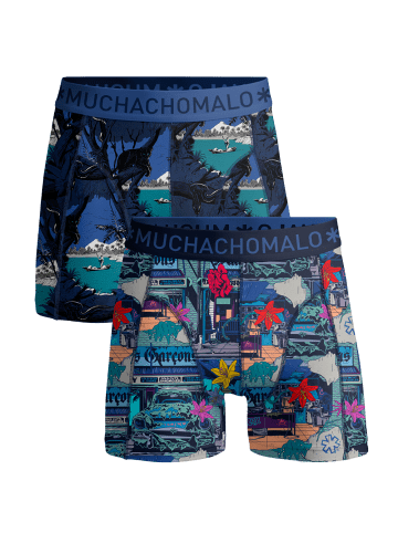 Muchachomalo 2er-Set: Boxershort in Mehrfarbig - für Kinder