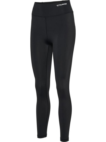 Hummel Leggings "Hmlultimate High Waist Tights" in Schwarz