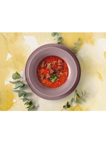Seltmann Weiden Kombiservice Beat Color Glaze in Altrosa