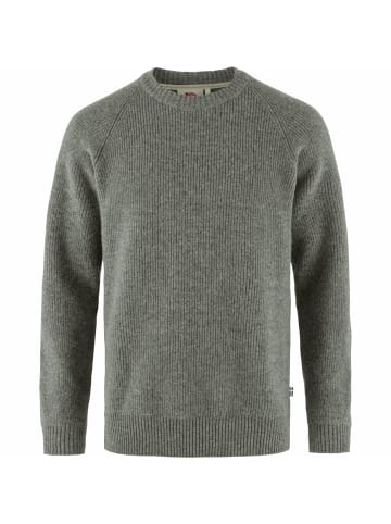 FJÄLLRÄVEN Sweatshirt Övik Rib in Grau