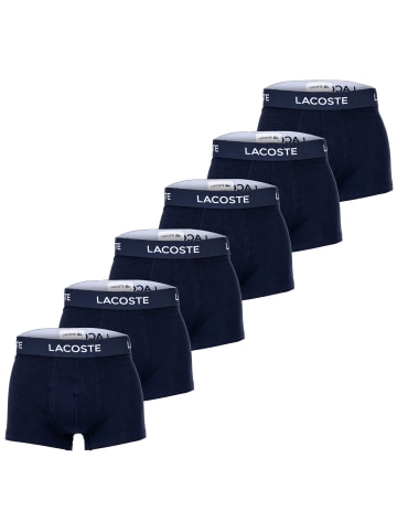 Lacoste Boxershort 6er Pack in Dunkelblau