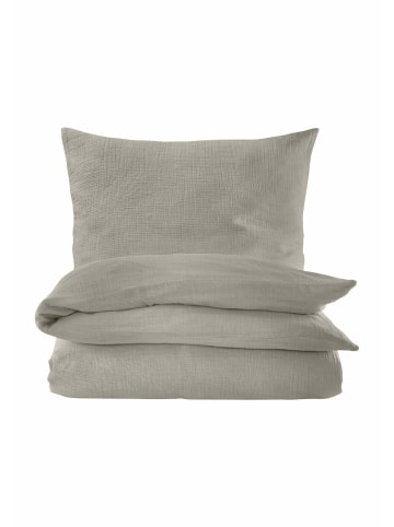 Hessnatur Musselin Bettwäsche-Set in kaschmir
