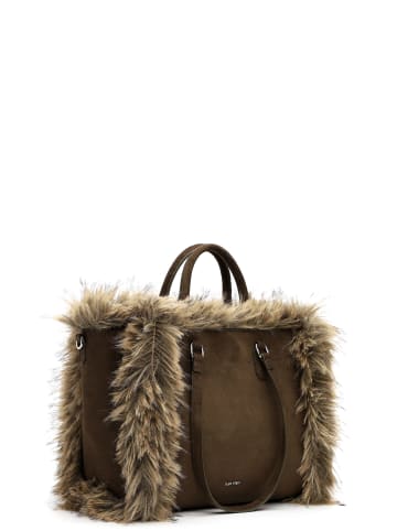 SURI FREY Shopper SFY Chessy Suede in oliv