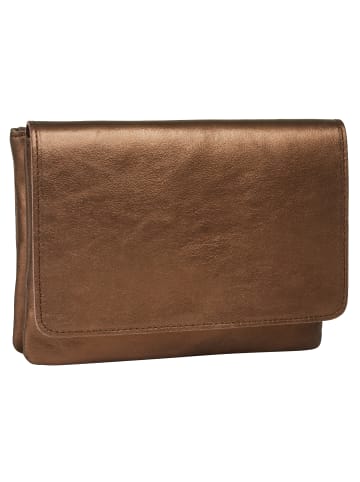 Cluty Umhängetasche echt Leder in cognac