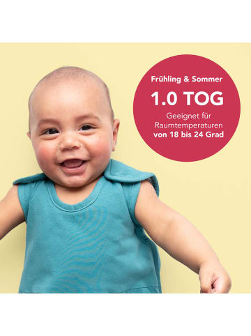 Schlummersack Babyschlafsack, 1.0 TOG in Petrol