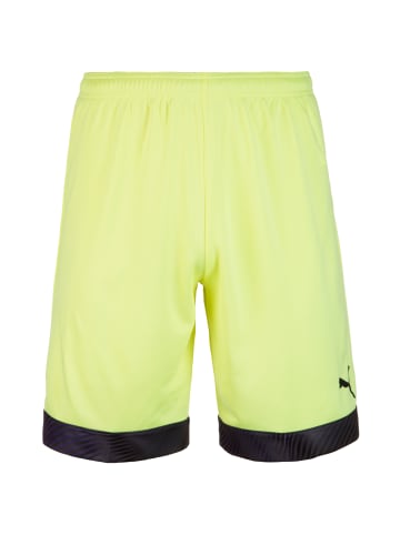 Puma Trainingsshorts Cup in gelb / schwarz