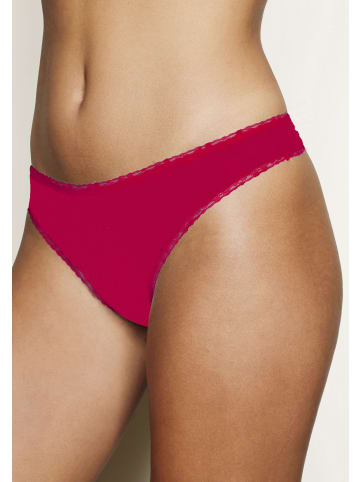 LASCANA String in rot, creme, rosa