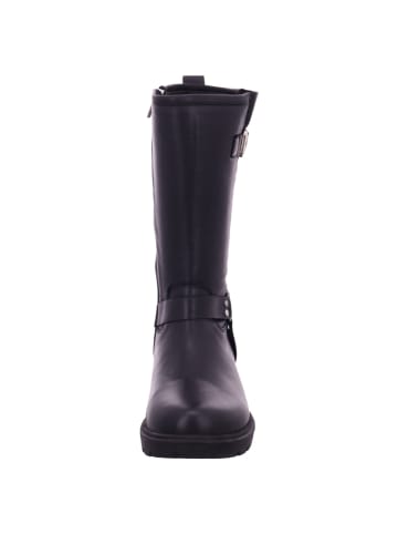 Esgano Damenstiefel kalt flach Da.-Stiefel in  Schwarz