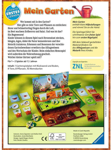 Ravensburger Lernspiel Mein Garten - Lernspiel ab 1,5 Jahre Ab 1,5 Jahre in bunt