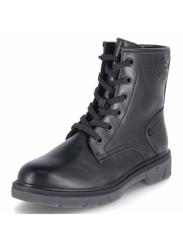 S. Oliver Schnürstiefeletten in schwarz