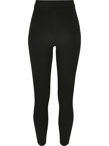 Urban Classics Urban Classics Damen Ladies Rib Knit Leggings in black