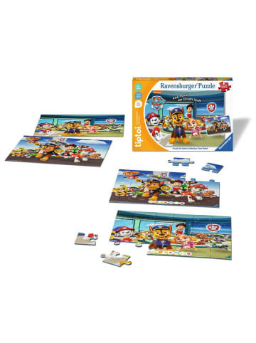 Ravensburger Beschäftigungsspiel Puzzle 24 Teile tiptoi® Puzzle für kleine Entdecker: Paw Patrol - 2x24 Teile Ab 4 Jahre in bunt