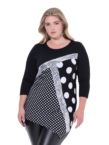 MIAMODA Shirt in schwarz