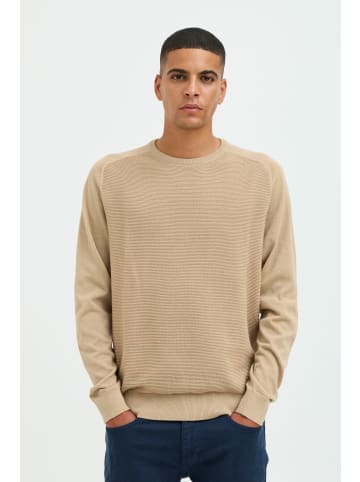 BLEND Strickpullover BHPullover 20717497 moderner Strickpullover in Braun