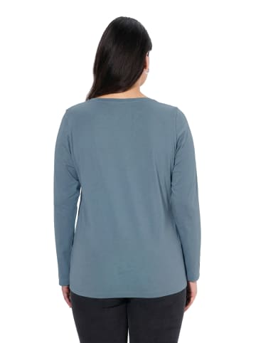 Ulla Popken Shirt in blau