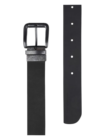 Petrol Industries Ledergürtel in Schwarz