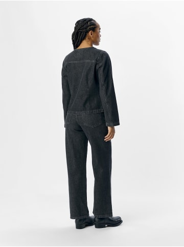 Object Jeansjacke in Dark Grey Denim