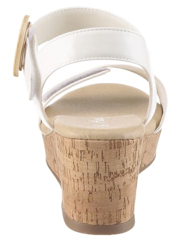 Aniston SHOES Plateausandale in weiß