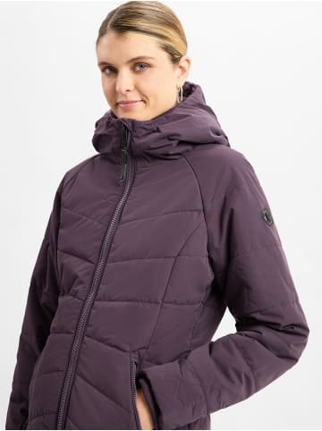 ragwear Steppjacke Dizzie in aubergine - 0002