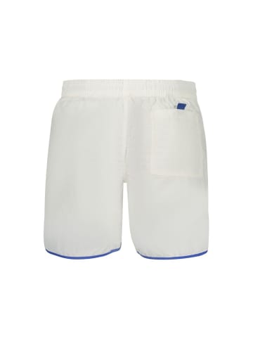NORWAY 1963 Weiß Polyamid Herren Bade Boxershorts